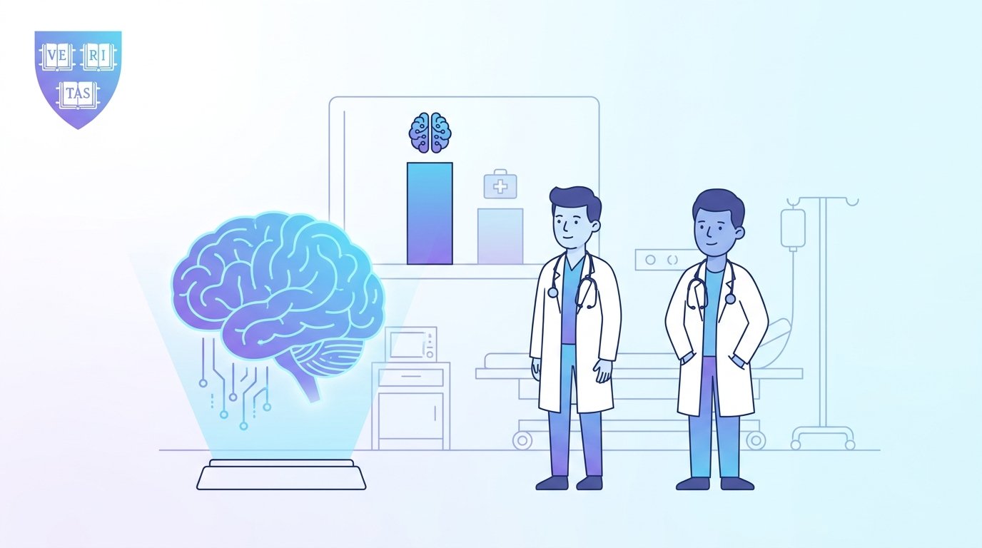 哈佛研究：AI 急診診斷準確度高於兩位人類醫師