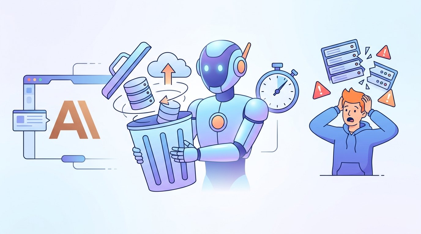 AI 代理人 9 秒刪掉新創公司資料庫及備份，再敲 AI 風險警鐘