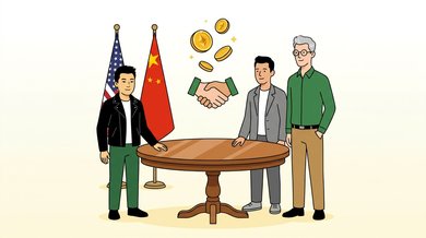 黃仁勳馬斯克庫克組億萬富豪團出席川習會 科技巨頭直接參與美中外交