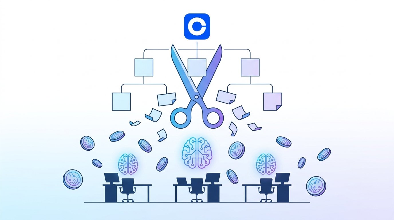 Coinbase 裁員 14% 約 700 人 執行長：加密低迷加上 AI 改變工作型態