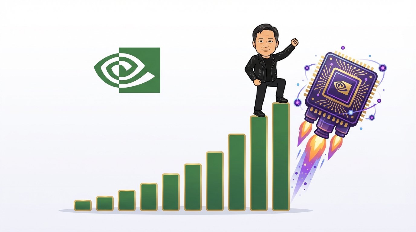 NVIDIA 股價連漲 10 天創三年紀錄，Rubin 晶片需求與量子 AI 成推手