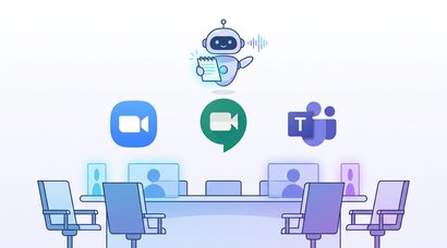 Google Meet AI 會議筆記擴及實體會議，跨平台支援 Zoom 與 Teams