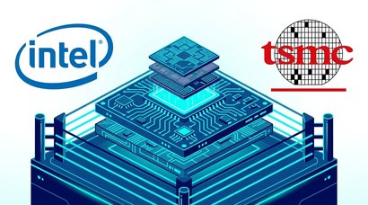Intel 先進封裝後段良率破 9 成 開始向晶片大廠搶台積電訂單
