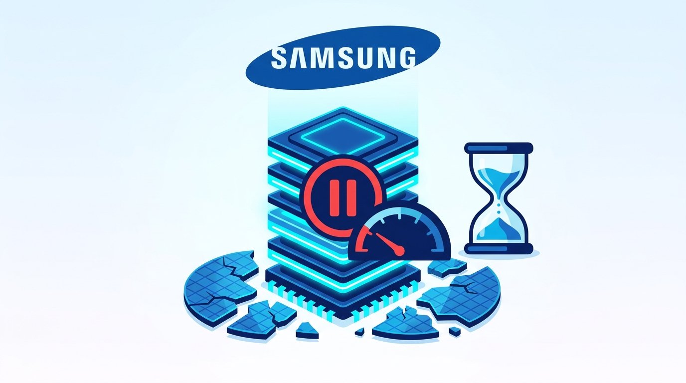 Samsung HBM5E 量產無限期延後 D1d DRAM 良率不達標再受重擊