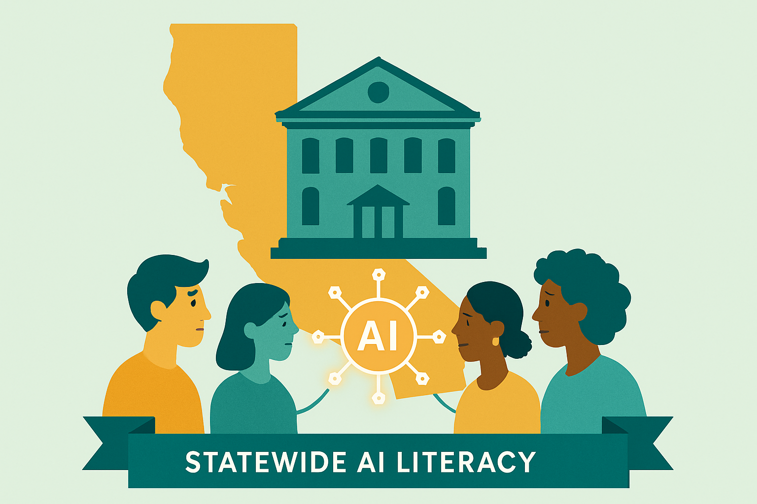 加州推出全美首創的 AI 素養倡議，由 SDSU 主導