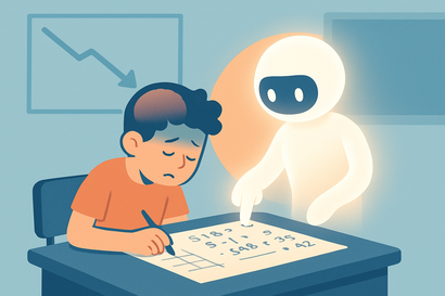 AI 數學技能危機：解題更快、學得更少，成績反而下滑
