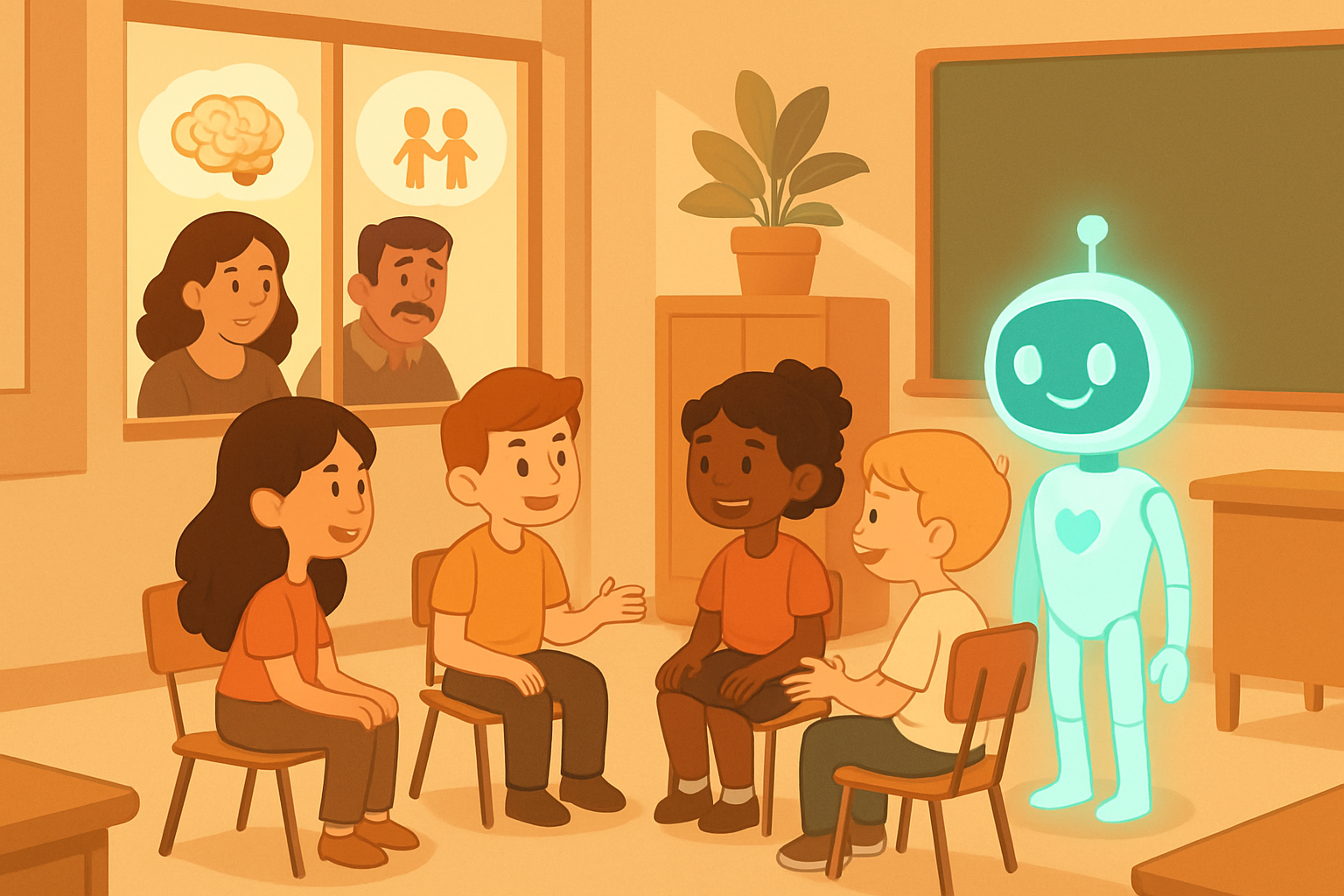 美國人擔心 AI 削弱人際連結與思考能力，學校成了第一線壓力點