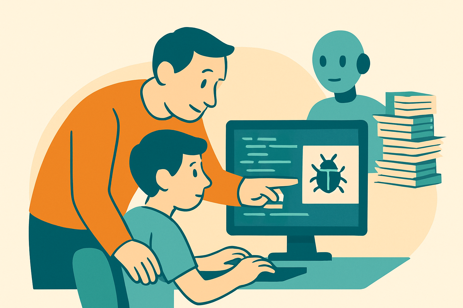 AI 教育：為何 AI 生成的教材無法取代程式設計教師