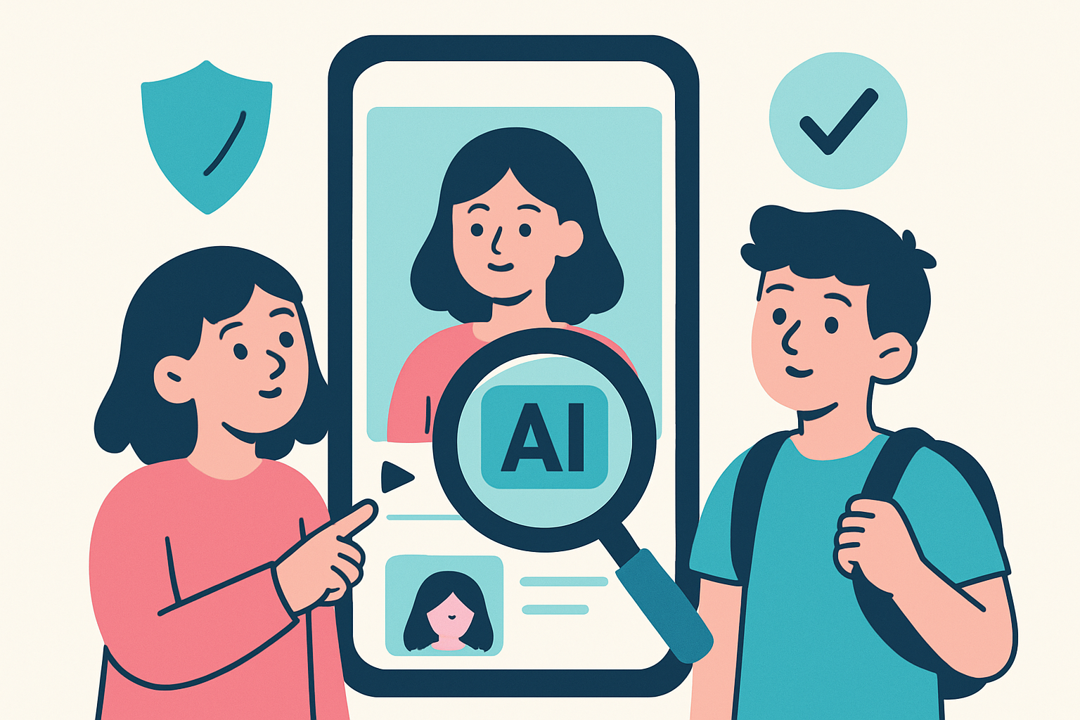 TikTok 推出 AI 素養措施