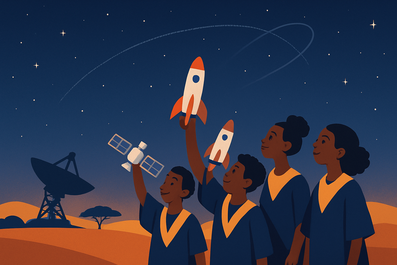 南非「Pathways to Space」STEM 計畫結業，以太空科學作為弱勢學生的入口