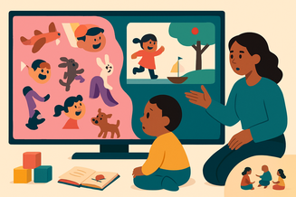 AI 生成的兒童影片正在改變幼兒看到的世界，而幼教老師被迫兼任媒體評論者
