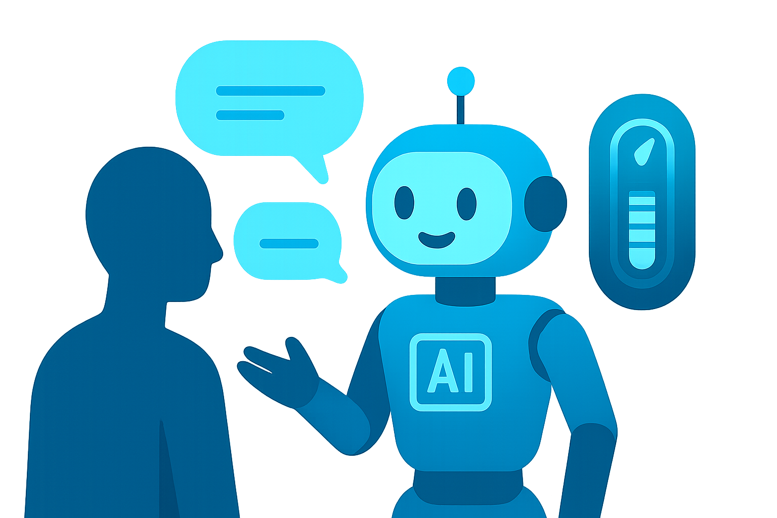 AI 機器人坦白身分能挽救信任危機 越像真人越反感