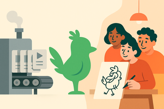 Duolingo 在 AI 時代收購動畫工作室，反向押注人類創作的價值
