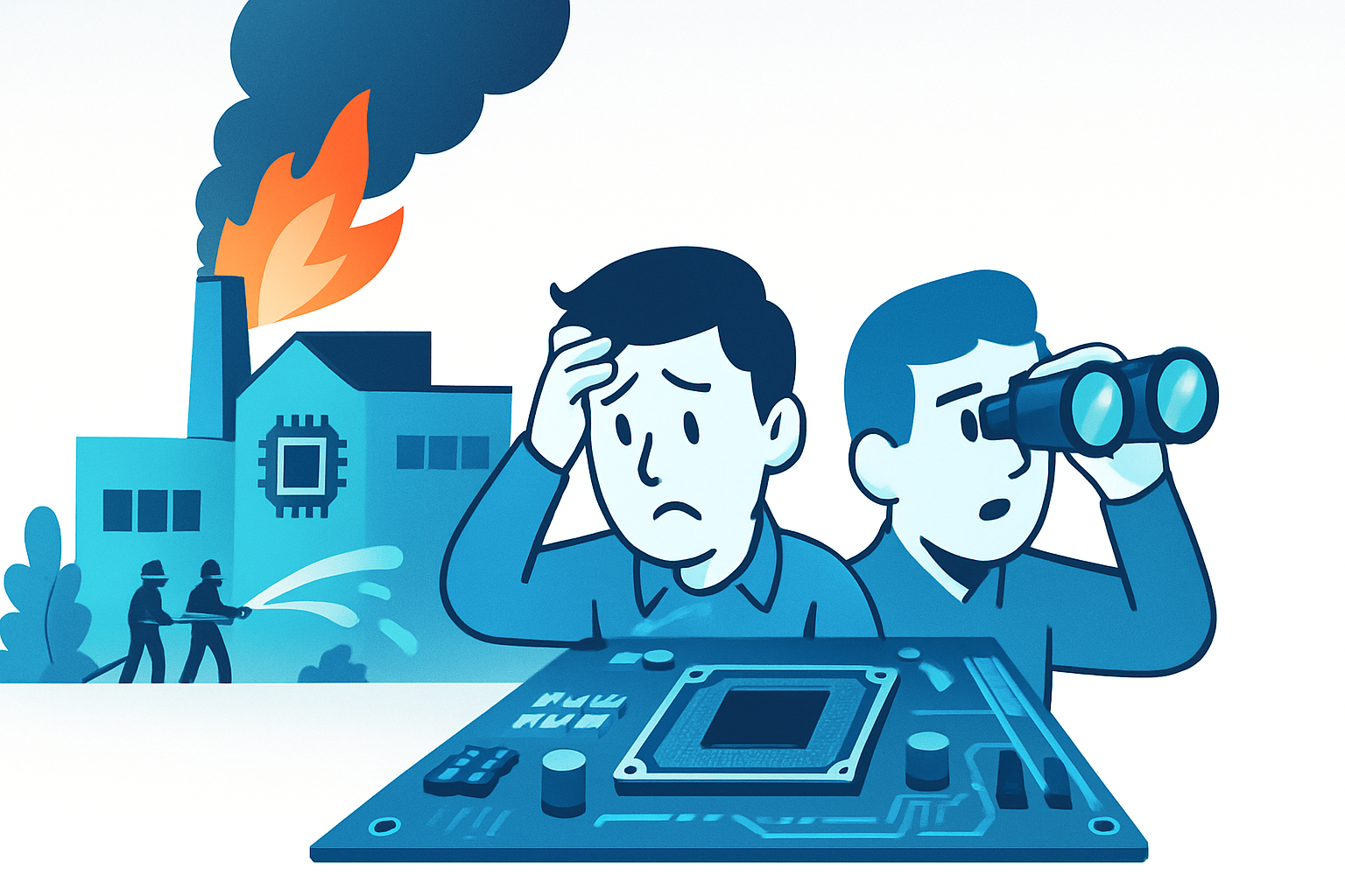 英特爾以色列廠爆炸起火，PC 品牌廠緊急尋找其他 CPU 貨源