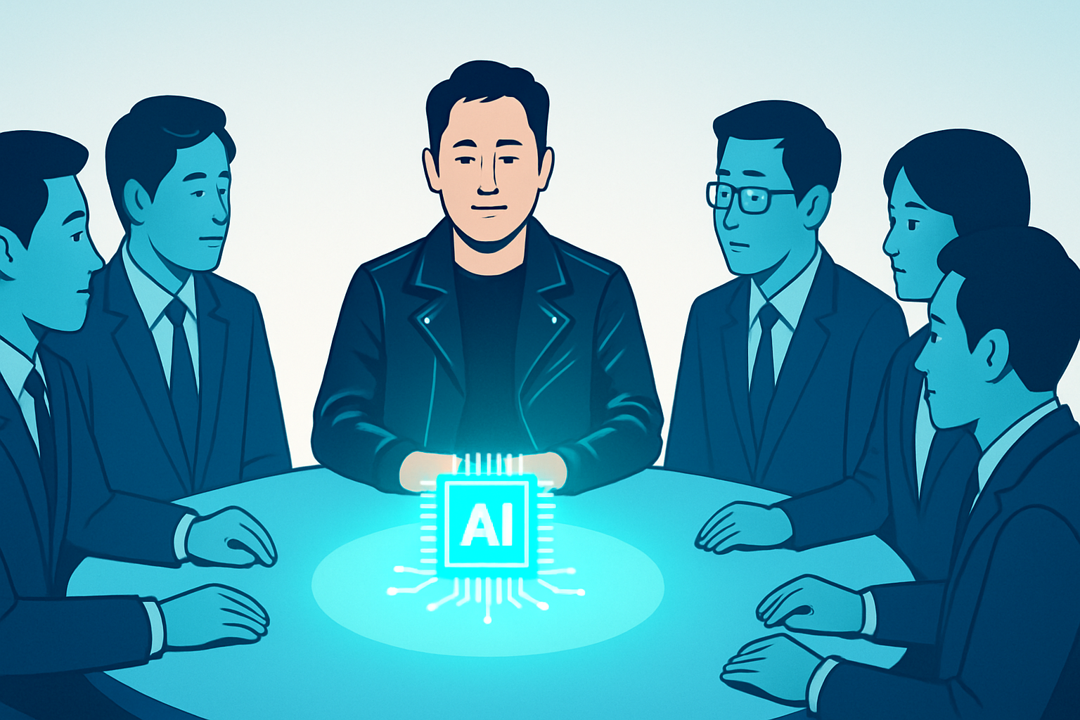 黃仁勳訪台飯局 台積電高層全員到齊凸顯戰略夥伴關係