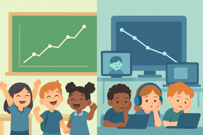 NAEP 新數據：疫情期間尚未入學的 9 歲童　學力反而更高