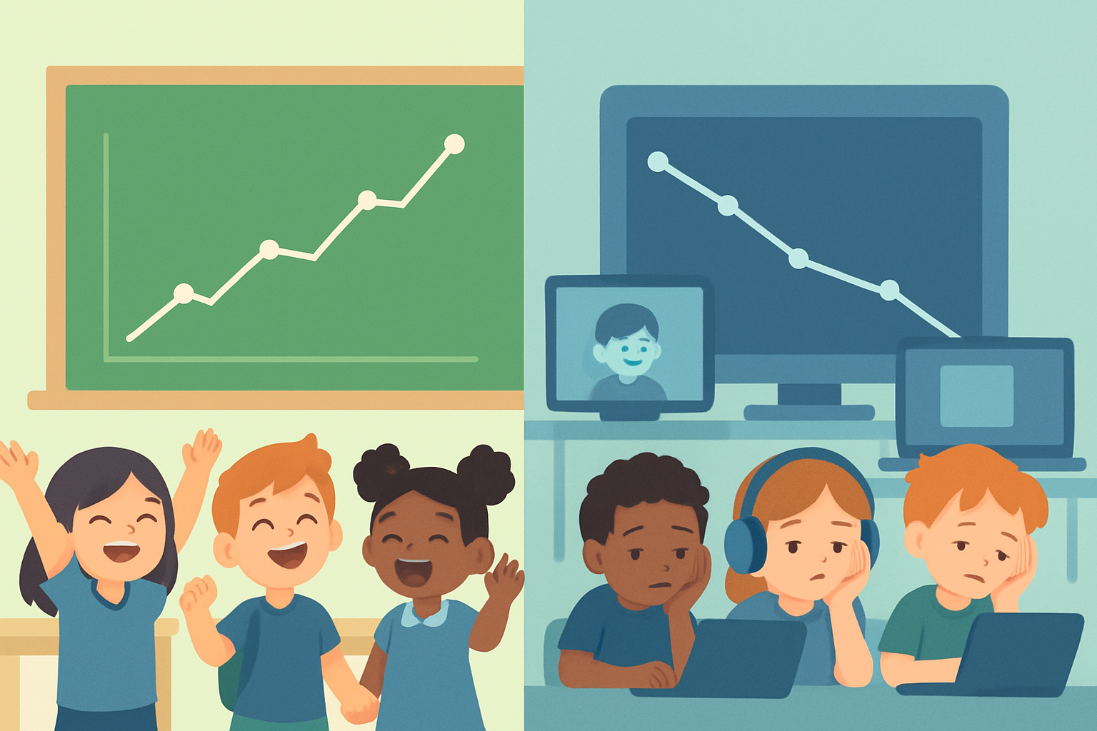 NAEP 新數據：疫情期間尚未入學的 9 歲童　學力反而更高