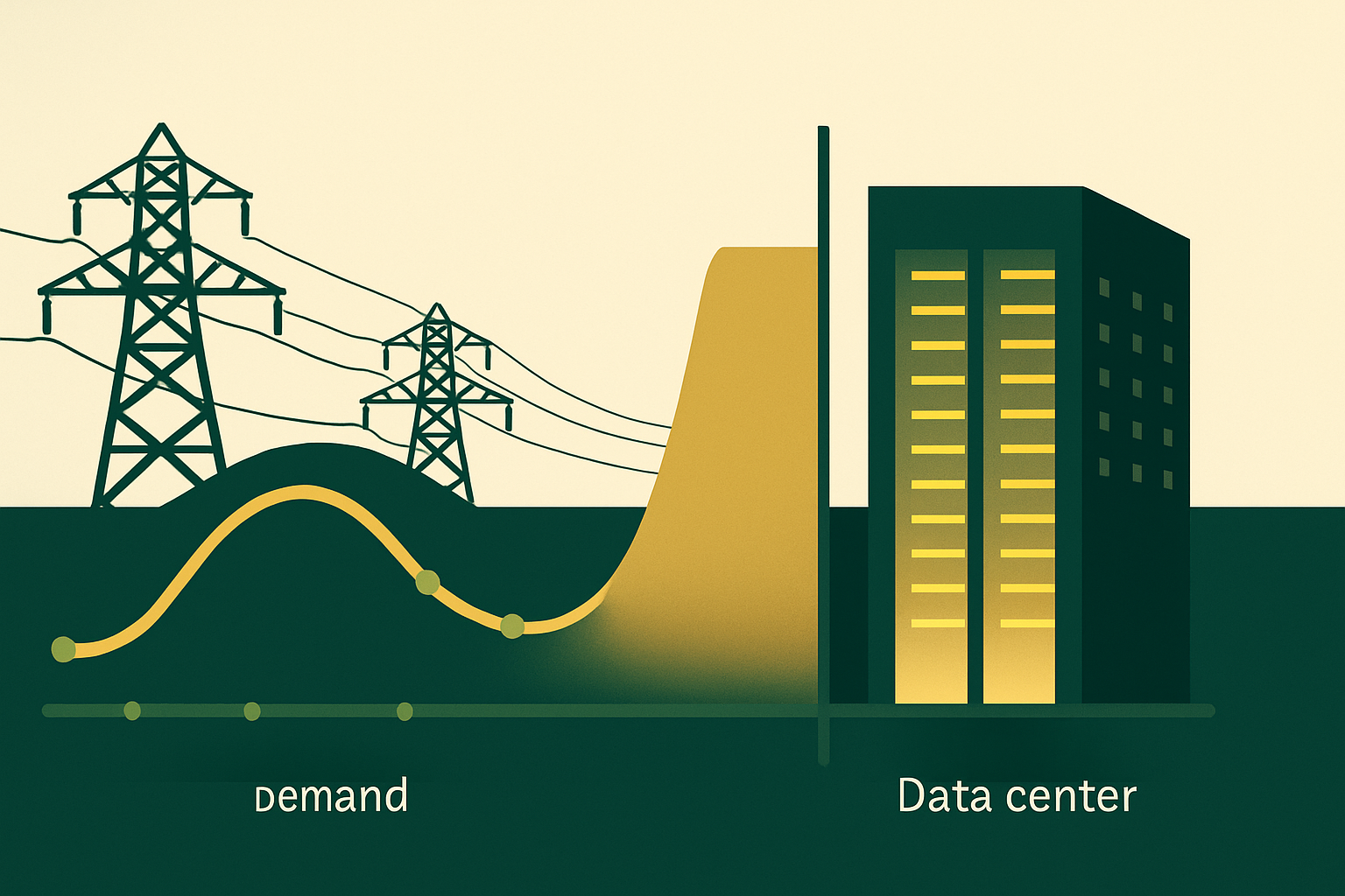 AI 用電的真正問題不是總量，而是無法配合電網調度的僵固性