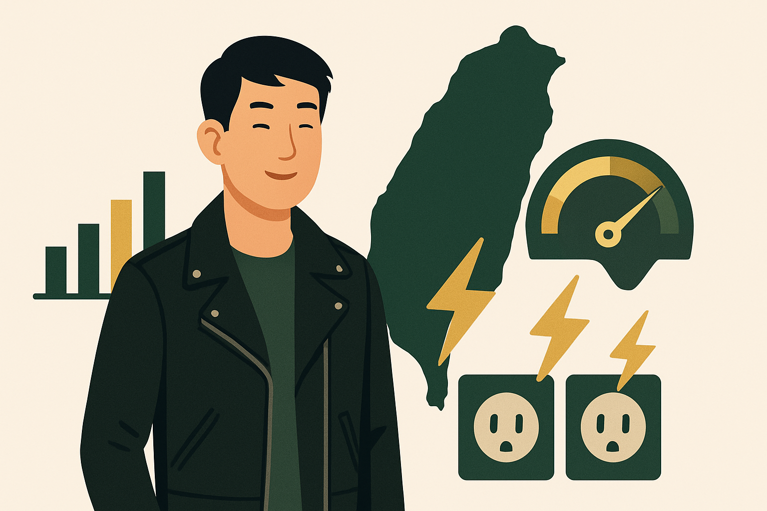 黃仁勳：台灣需要更多能源 沒有電力就沒有 AI 經濟成長