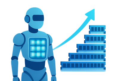 Counterpoint：2030 年人形機器人 DRAM 需求將達 2026 年的 20 倍以上