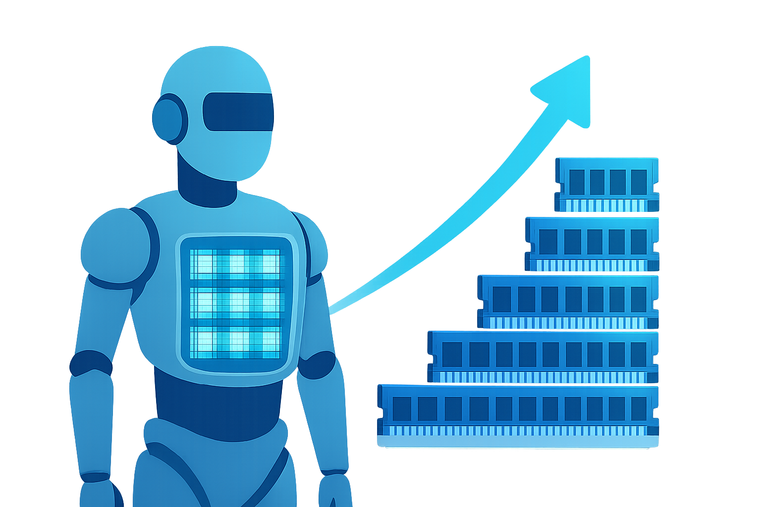 Counterpoint：2030 年人形機器人 DRAM 需求將達 2026 年的 20 倍以上