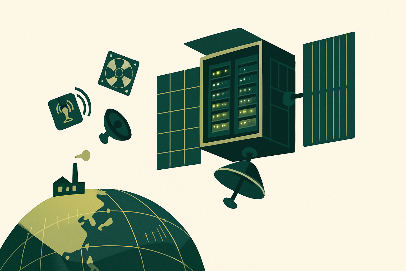 科技巨頭衝太空 AI，昇達科、仁寶、建準、奇鋐等台鏈受惠