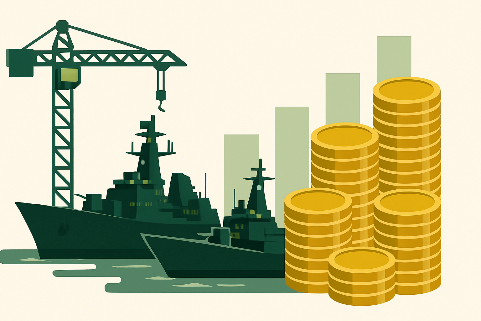 造船三雄搶 3,000 億國防大單 衝刺國艦國造商機
