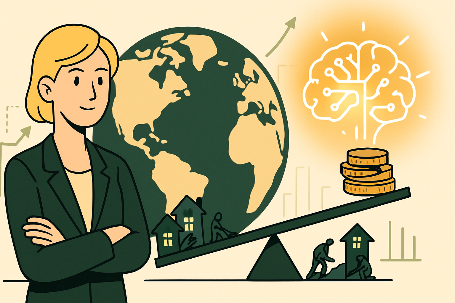 IMF 總裁喬治艾娃示警：AI 熱潮恐擴大全球不平等