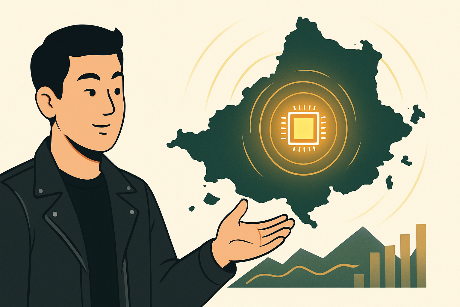 黃仁勳：台灣救了美國半導體業 已擺脫俗擱大碗形象