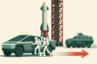 SpaceX 押注 Cybertruck 擔任 NASA 太空人緊急撤離載具