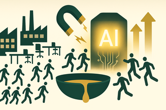 分析：AI 熱潮把工人拉走，台灣製造業面臨更深的缺工