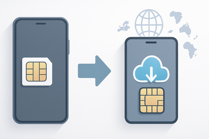 eSIM 與實體 SIM 比較 跨國漫遊、安全性、便利性各有優劣