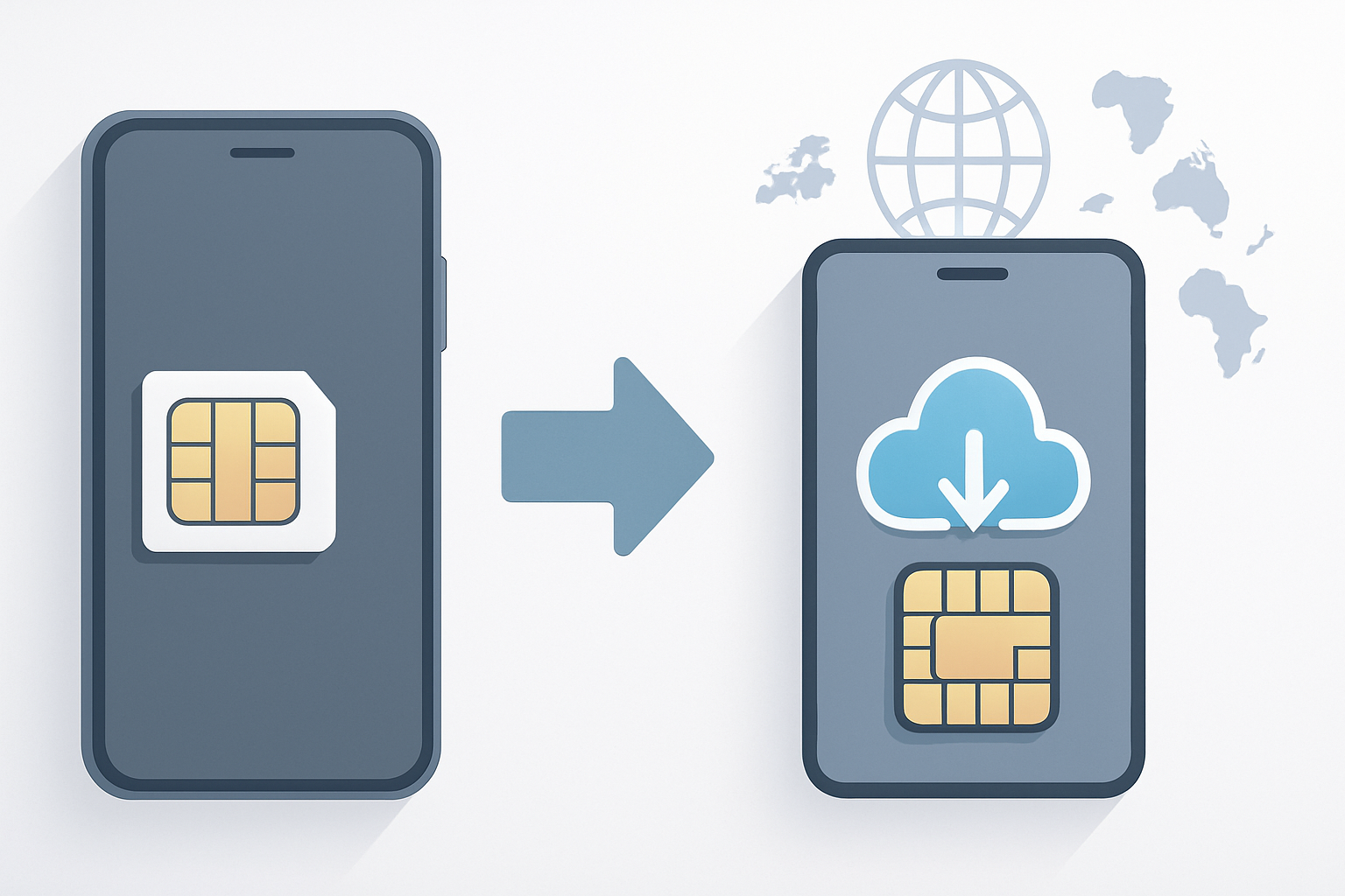 eSIM 與實體 SIM 比較 跨國漫遊、安全性、便利性各有優劣
