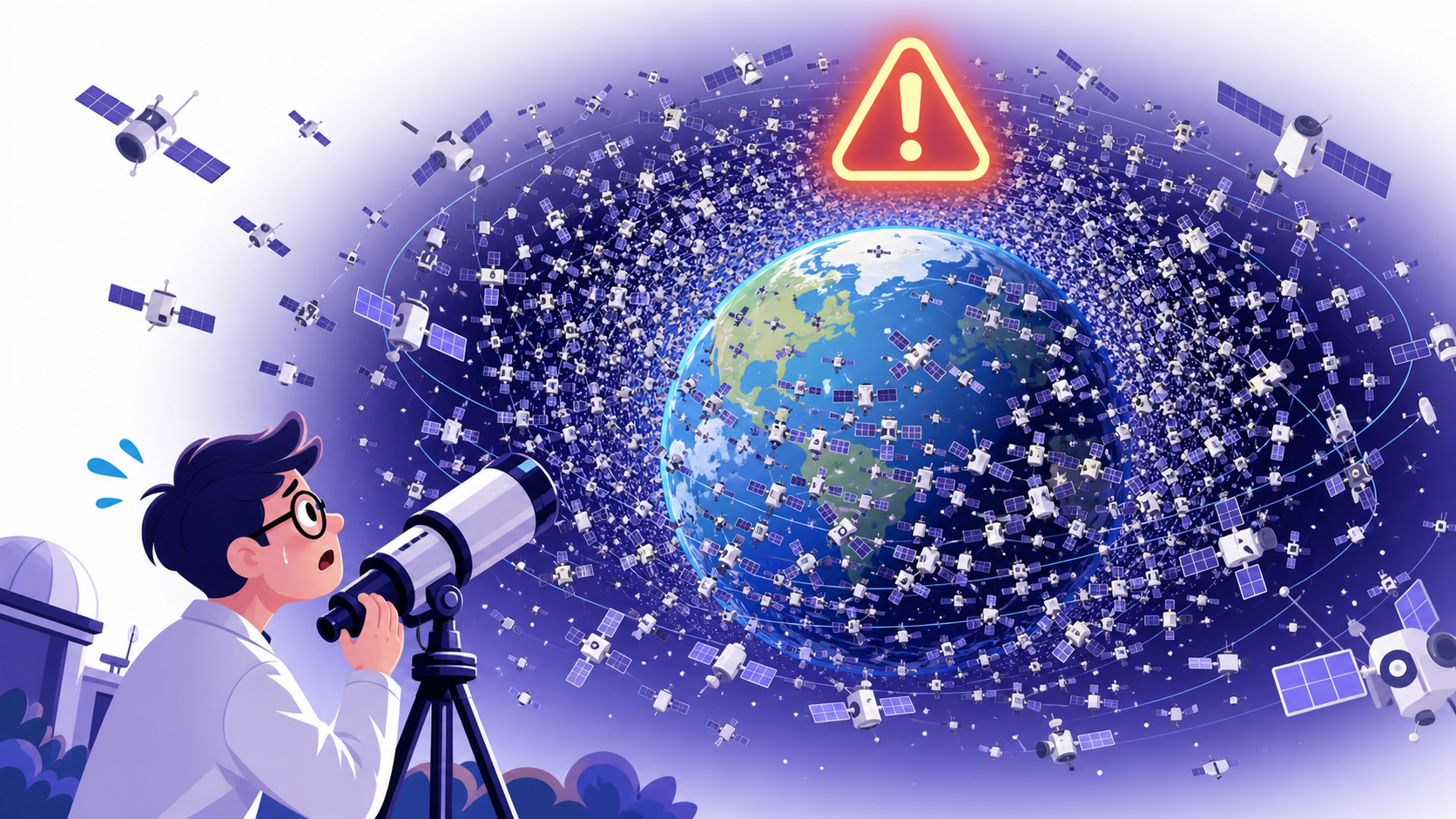 衛星產業爆發成「未經測試的地球工程實驗」科學家警告
